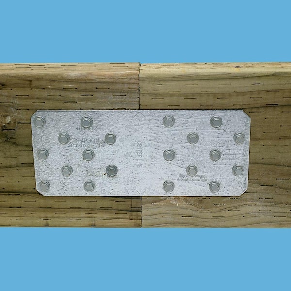 HTP 3 in. x 7 in. ZMAX Galvanized Heavy Tie Plate