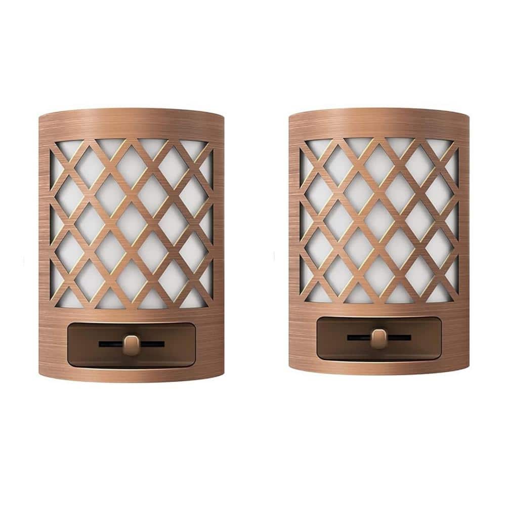 Modern LED Night Light Plug into Wall with Dust to Dawn Light Sensor for Living Room & Bedroom, Soft White, 2-Pack price history on PriceWatchPro