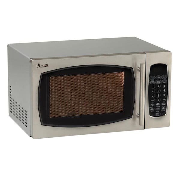 Avanti 0.9 cu. ft. 900-Watt Countertop Microwave in Stainless Steel