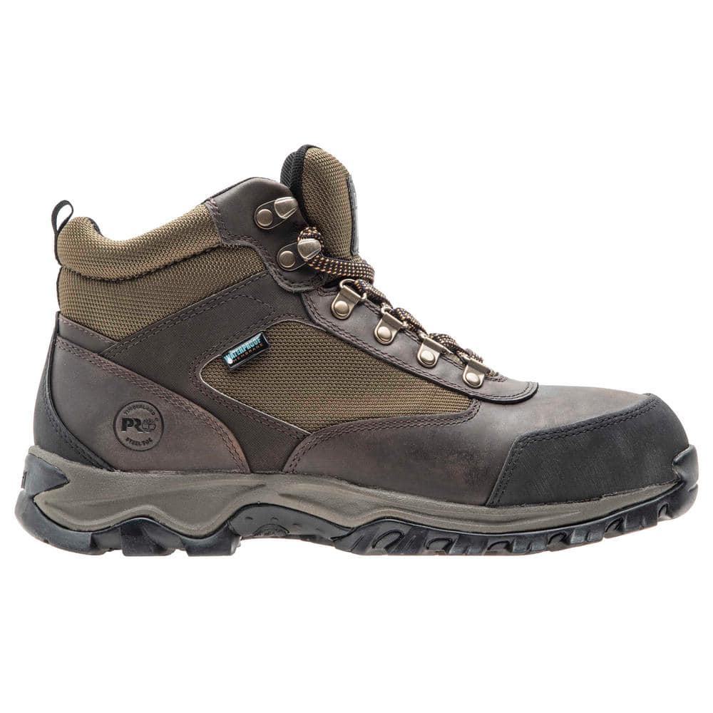 UPC 191929378742 product image for Men's Keele Ridge Work Waterproof Hiker Work Boot - Steel Toe - Brown Size 12(W) | upcitemdb.com