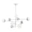 Eurofase Bria Collection 24-Watt Chrome Integrated LED Flush Mount ...