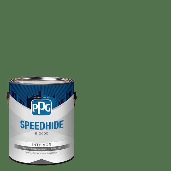 1 gal. PPG1131-7 Clover Leaf Eggshell Interior Paint