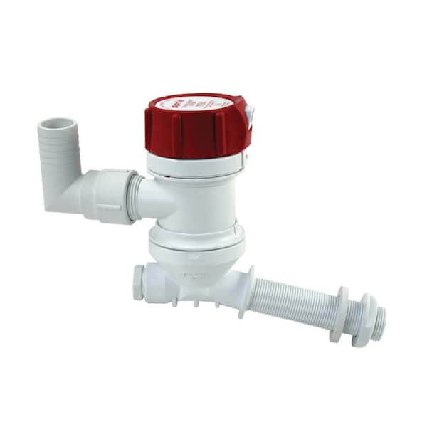 Rule C Series Tournament Livewell Pump, Angled Inlet - 1100 GPH