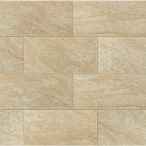 Take Home Tile Sample - Onyx Crystal 4 in. x 4 in. Polished Porcelain Floor and Wall Tile