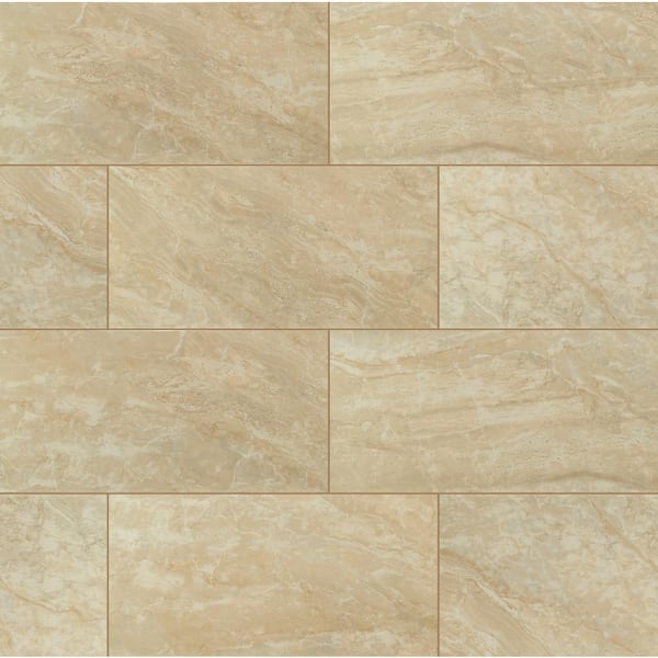 MSI Onyx Crystal 12 in. x 24 in. Polished Porcelain Floor and Wall Tile (16 sq. ft. / case)