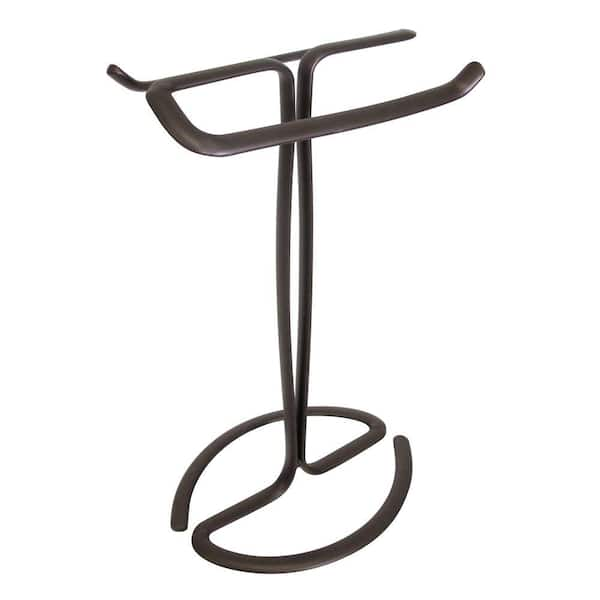 interDesign Axis Fingertip Towel Holder in Bronze