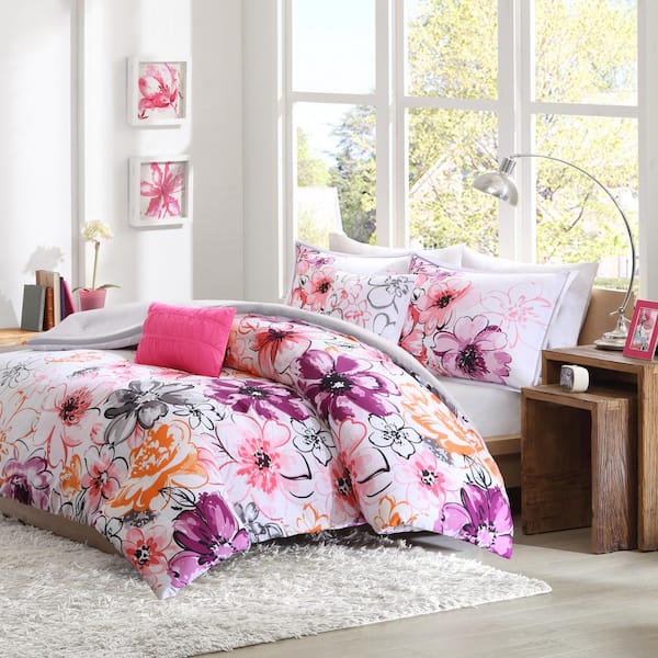 Izod Twin/Twin XL Pink sold Comforter Set