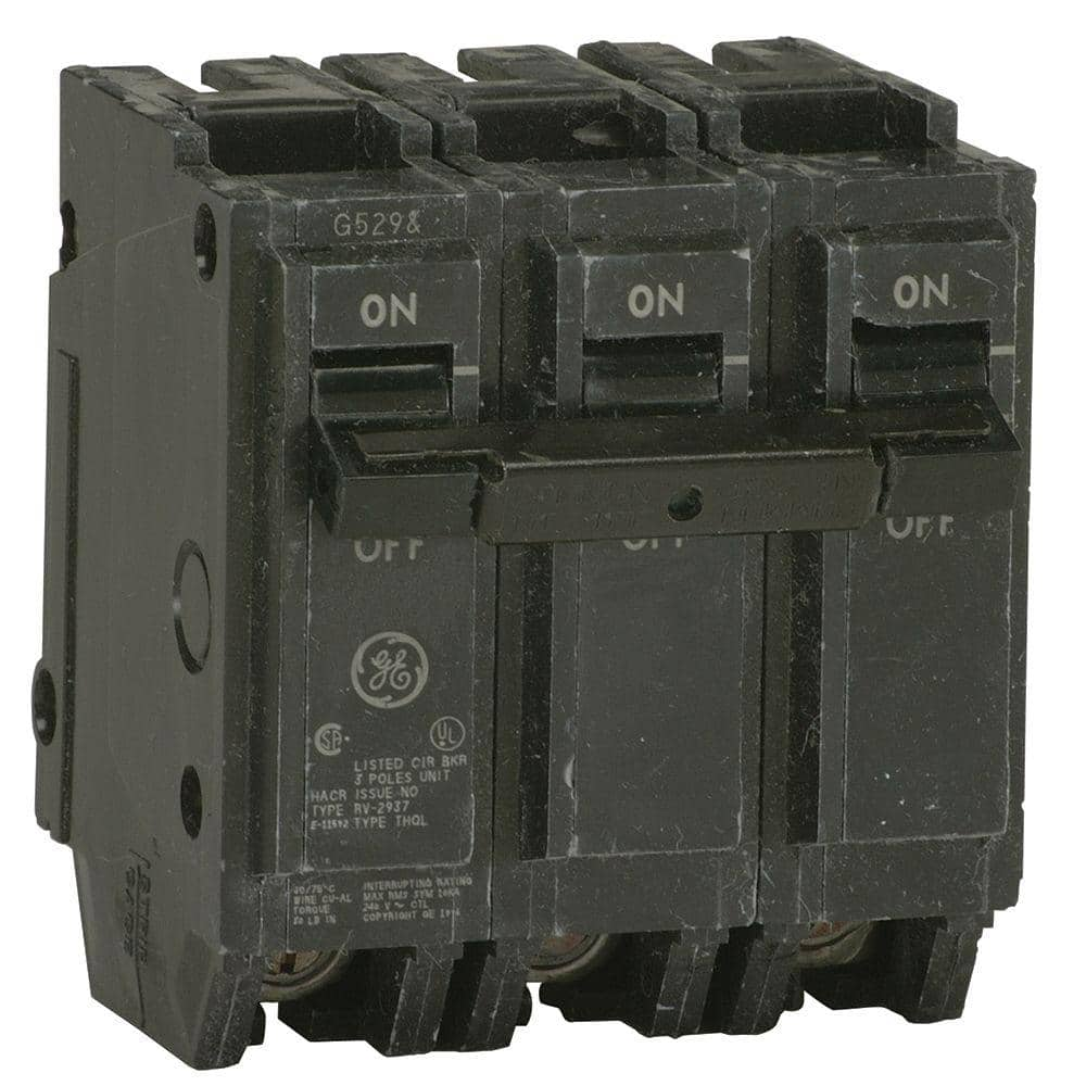 GE Q-Line 20 Amp 3 in. Triple-Pole Circuit Breaker