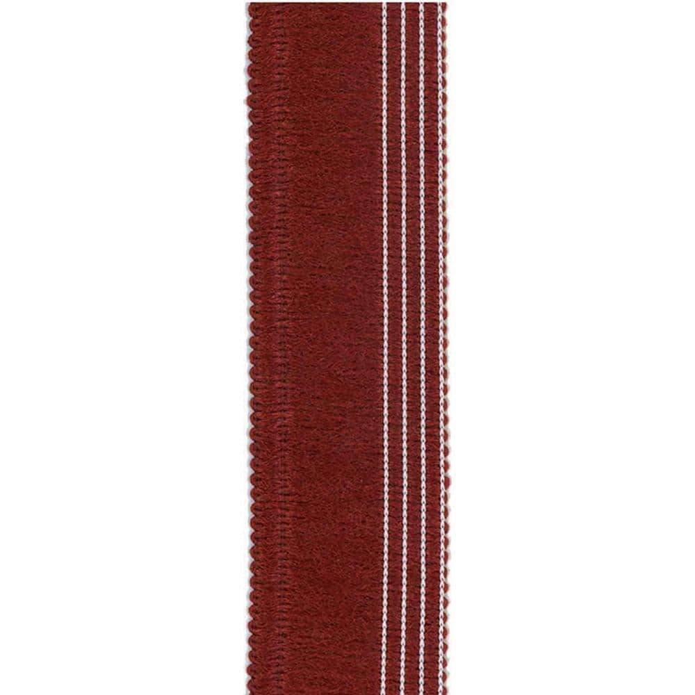Natco Roll Runner Ends Adhesive Finishing Edge Red Natco Roll Runner Ends Adhesive Finishing Edge Red