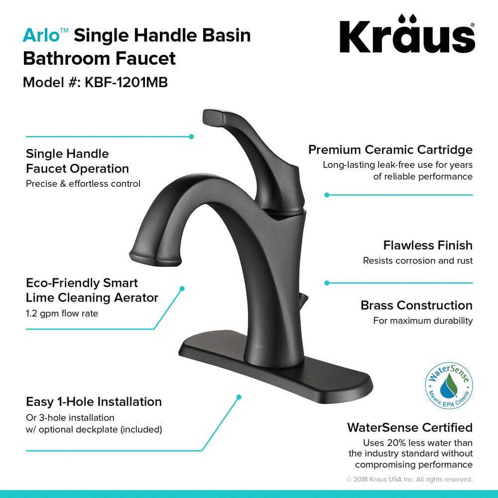 Elegant Stainless Steel Single Hole Traditional Bathroom Faucet