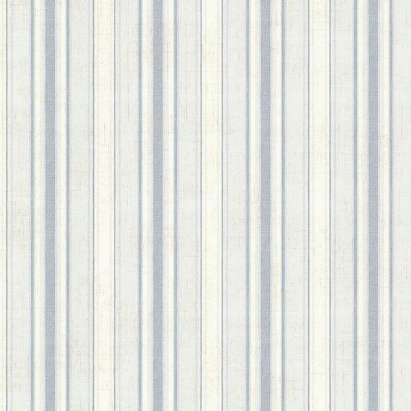 Chesapeake Ellsworth Denim Sunny Stripe Denim Wallpaper Sample