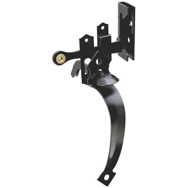 National Hardware Black Out-Swinging Thumb Latch