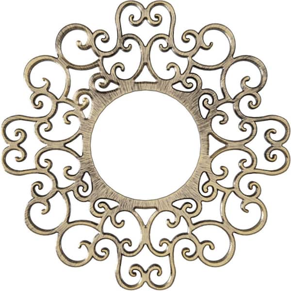 Ekena Millwork 1 in. x 30 in. x 30 in. Reims Architectural Grade PVC Pierced Ceiling Medallion