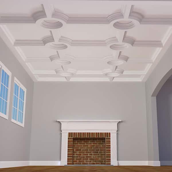 Deluxe Coffered Ceiling System, Round Coffered Ceiling Kit