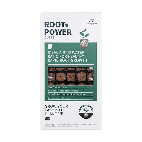 Garden Soil for In-Ground Use, Gardens and Raised Beds, Flowers Vegetables Trees Shrubs, 50pcs with Tray