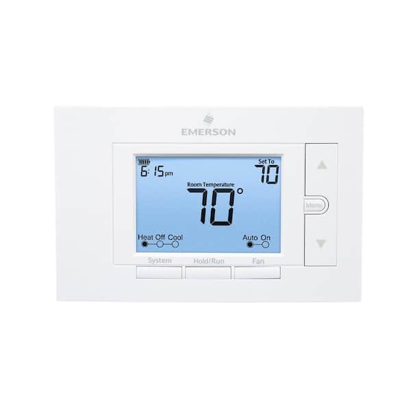 Emerson 80 Series, 7 Day Programmable, Multi-Stage (2H/2C) Thermostat