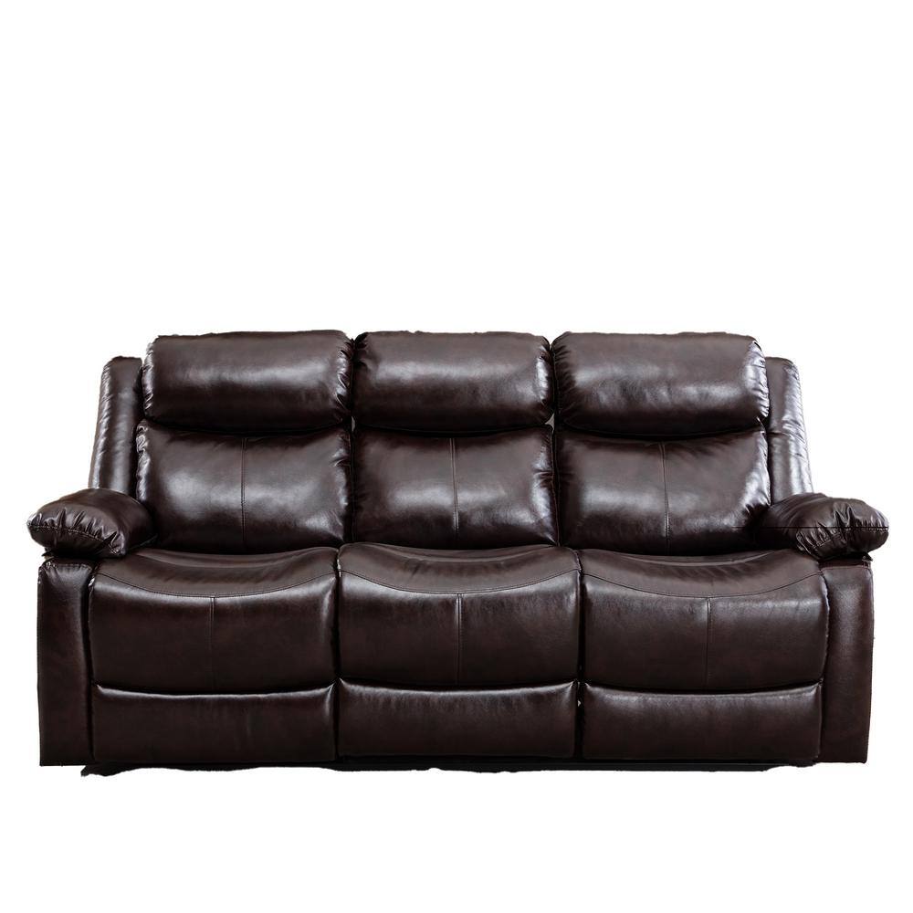 burrell 3 seater manual recliner