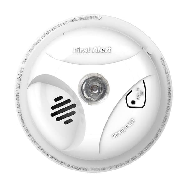 First Alert Battery Operated Smoke Alarm with Escape Light