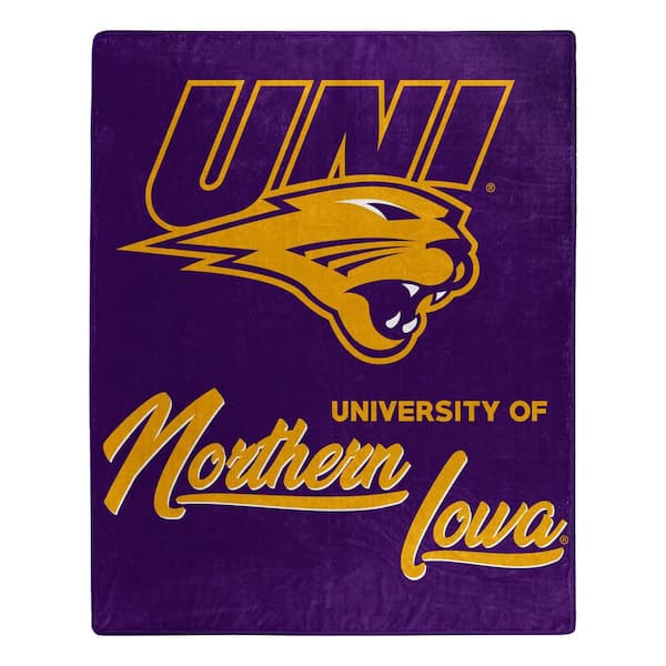 THE NORTHWEST GROUP NCAA Multi-Color Northern Iowa Signature Raschel Throw