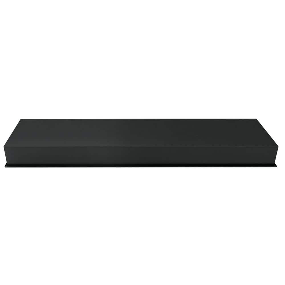 Matte Black Rectangular Stainless Steel Shower Niche