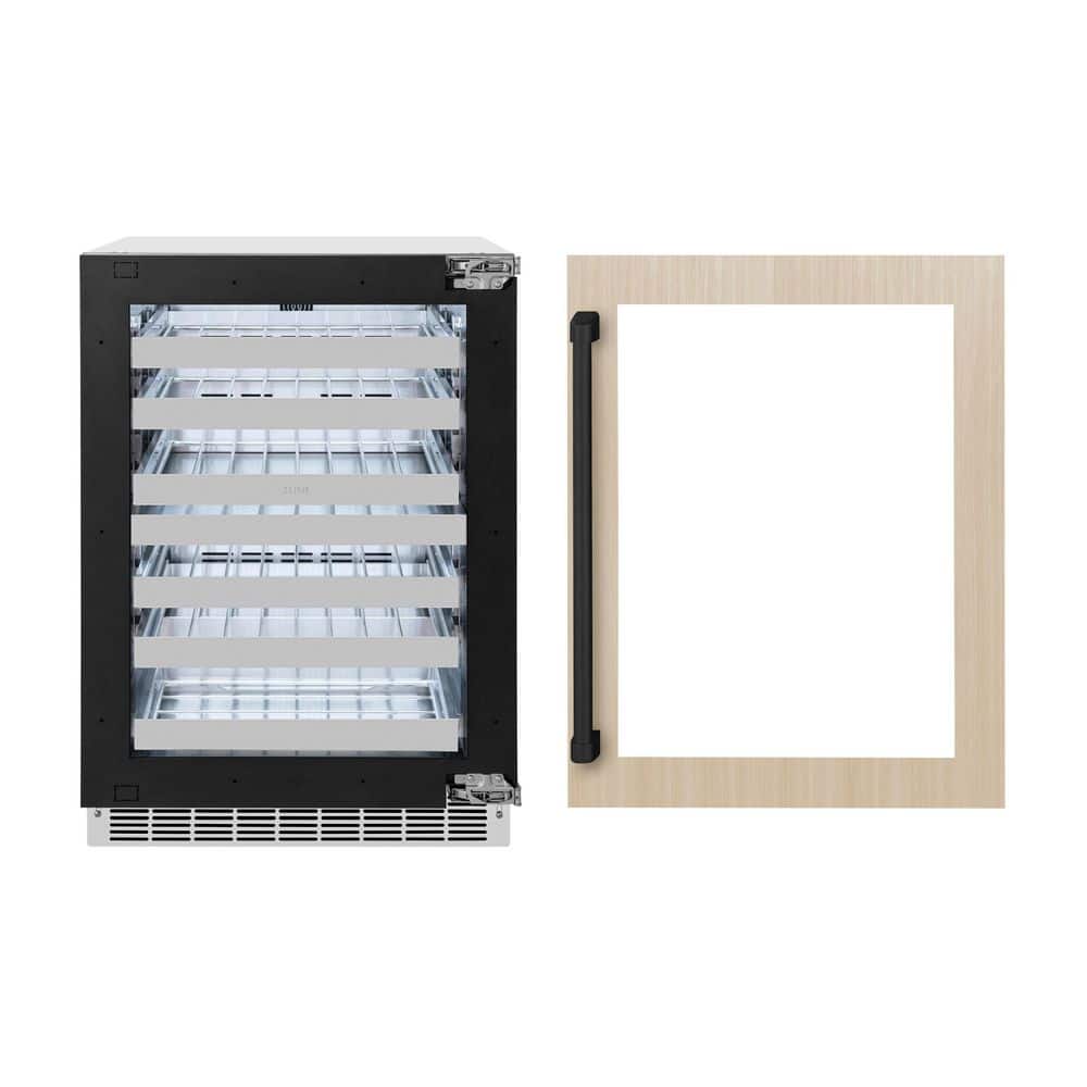 Autograph Edition Touchstone 24 in. Dual Zone 44-Bottle Panel Ready Wine Cooler with Glass Door and Matte Black Handle price history on PriceWatchPro