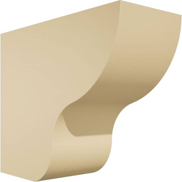 Ekena Millwork Standard Greensboro 5 in. W x 10 in. H x 12 in. D Signature Urethane Rafter Tail Outlooker