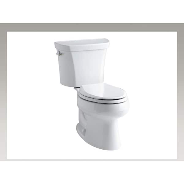 KOHLER Wellworth Elongated Toilet Bowl Only in White