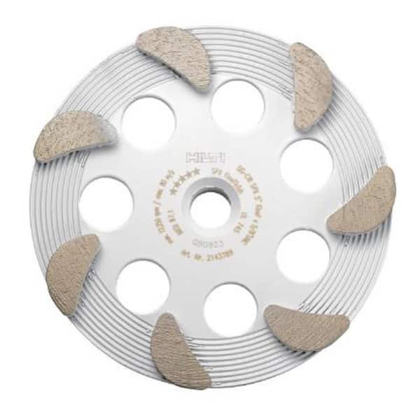 Hilti 7 in. 7 Segment Fine Finish Diamond Cup Grinding Wheel