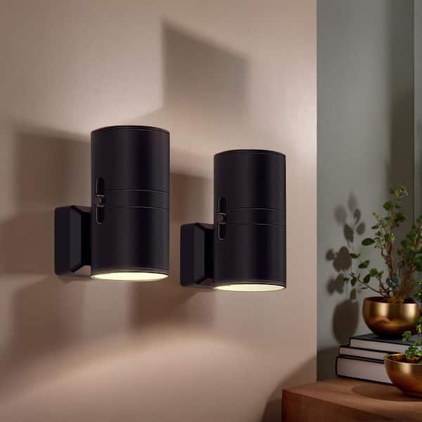 Dimmable Night Lights Plug into Wall, 3000K Soft White, Adjustable Brightness, Auto On/Off, 6-Pack for Bedroom, Hallway