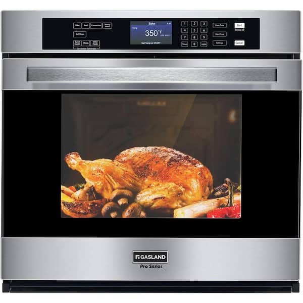 GASLAND 30 in. 5.0 cu. ft. Single Electric Wall Oven with Convection and Self-Cleaning in Stainless Steel