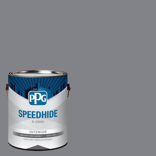 SPEEDHIDE 1 gal. PPG1013-5 Victorian Pewter Eggshell Interior Paint