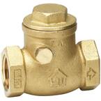 1/2 in. Lead Free Brass FIP x FIP Swing Check Valve