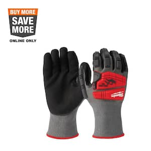 XX-Large Red Nitrile Level 5 Cut Resistant Impact Dipped Work Gloves