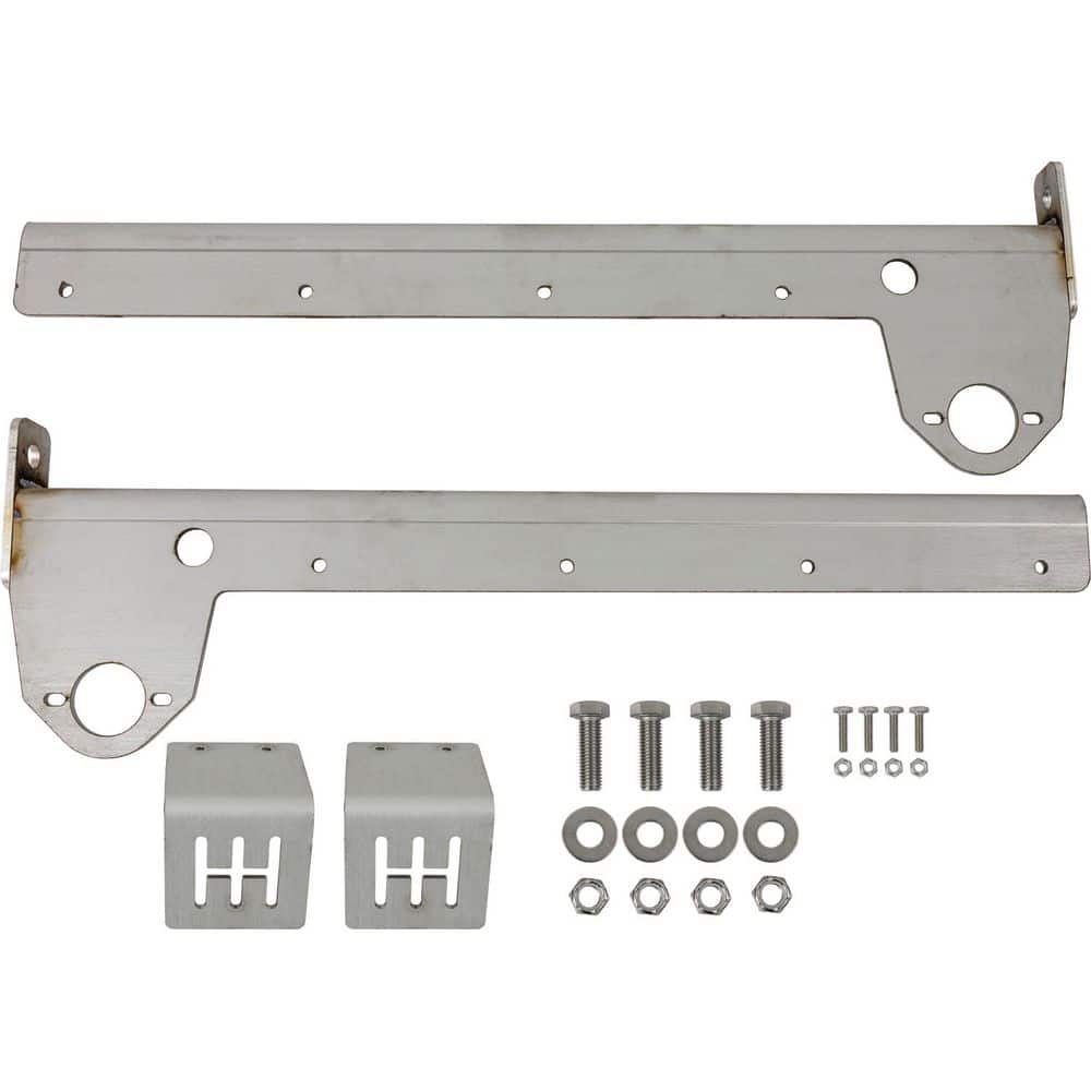 Rigid SST Frame Mount Mud Flap Hanger - Straight, Black (Set of 2) price history on PriceWatchPro