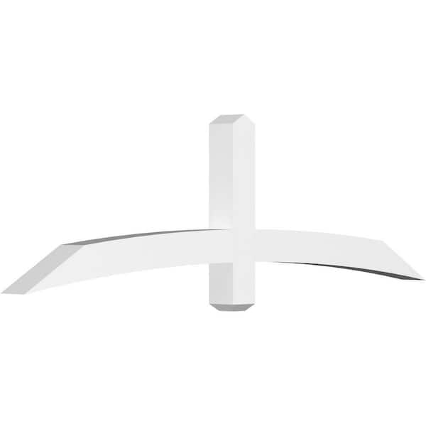 Ekena Millwork Bellingham 72 in. W x 21 in. H x 4 in. D Signature Polyurethane Bracket