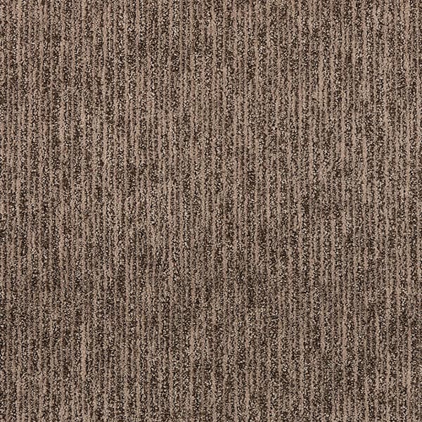 Smooth Summer Spotlight Gray 37 oz. Polyester Pattern Installed Carpet