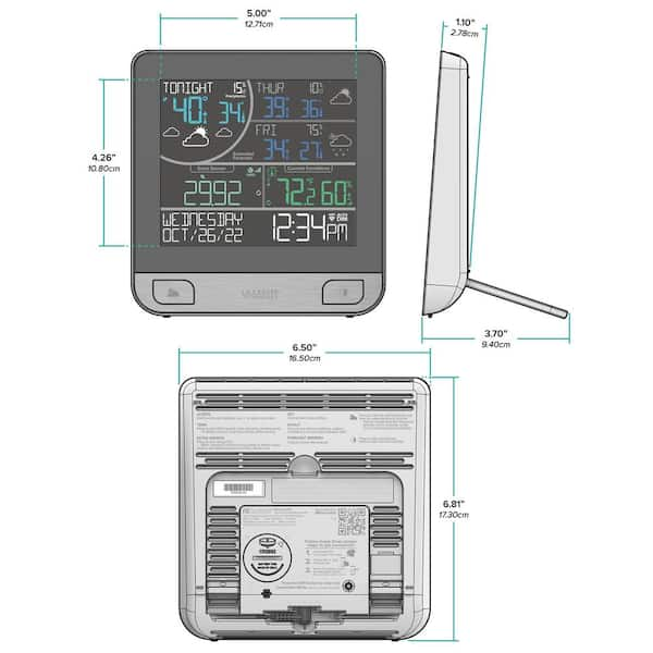 Vertical Color Weather Station