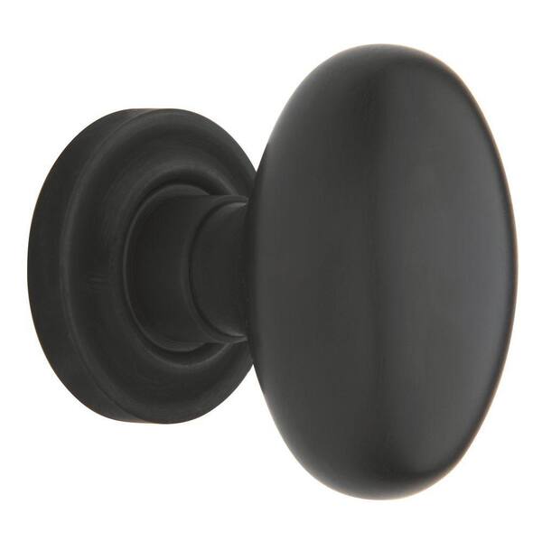 Baldwin Estate Oil-Rubbed Bronze Full Dummy Egg Knob