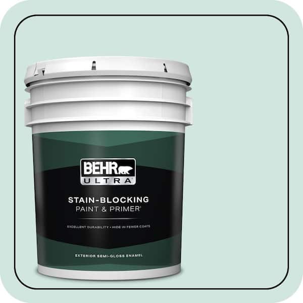 BEHR ULTRA 5 gal. Home Decorators Collection #HDC-CT-26A Seaglass Semi-Gloss Enamel Exterior Paint & Primer