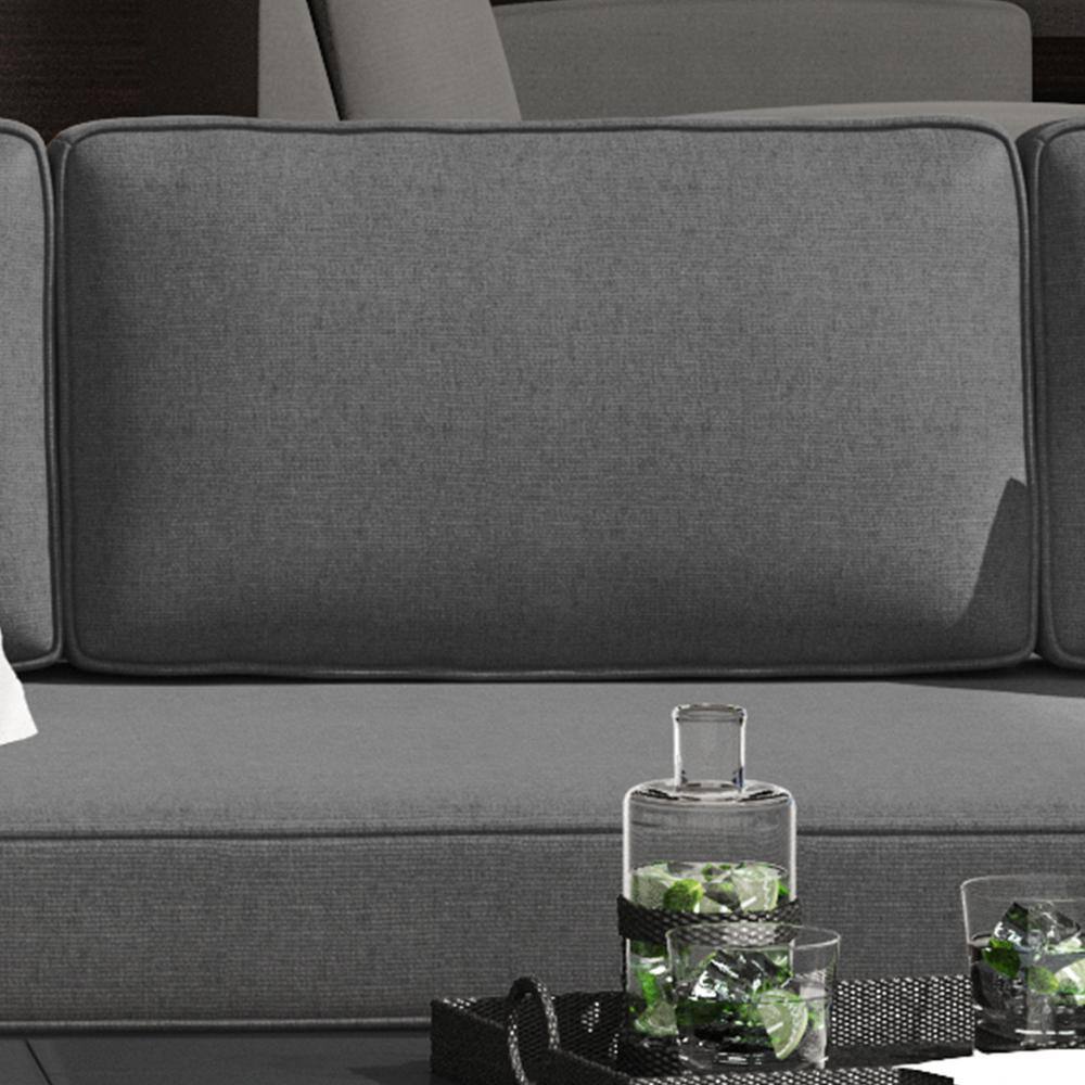 Grayton Gray Aluminum 5-Person Outdoor Sofa Set