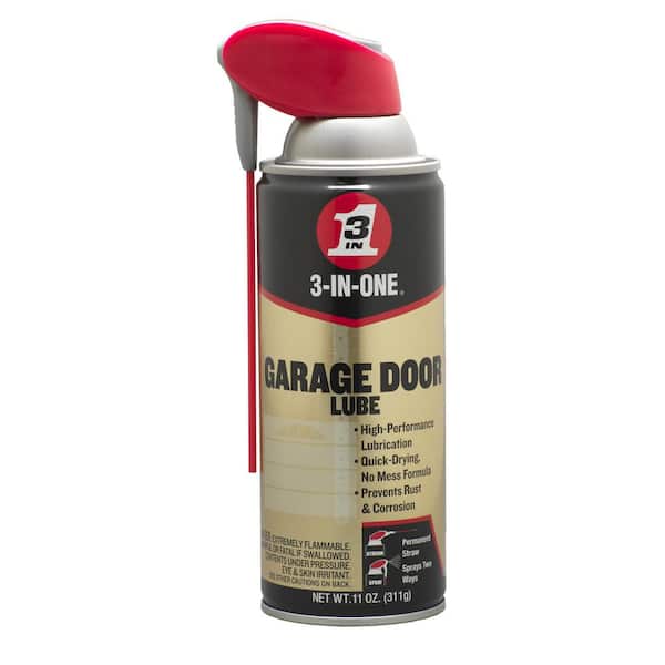 3-IN-ONE 11 oz. Garage Door Lube with Smart Straw Spray