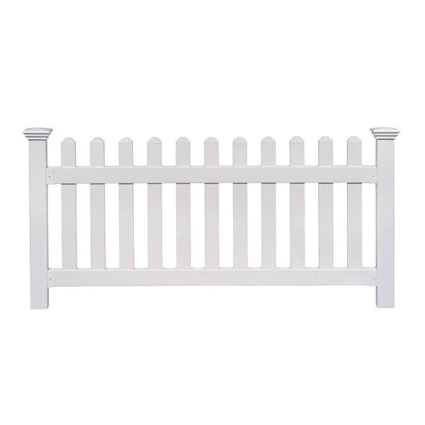 Zippity Outdoor Products 3 Ft X 6 Ft Newport Picket Fence W Post And No Dig Steel Pipe Anchor Kit Zp19002 The Home Depot Zippity Outdoor Products 3 Ft X 6 Ft Newport Picket Fence W Post And No Dig Steel Pipe Anchor Kit Zp19002 The Home Depot