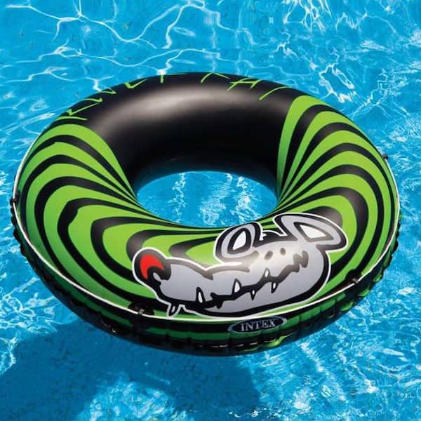 6-Pack Intex River Rat 48-Inch Inflatable Tubes for Lake Pool River 6 x 68209E