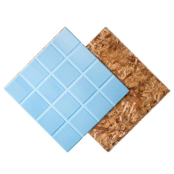 DRICORE R+ Insulated Subfloor Panel 1 in. x 2 ft. x 2 ft. Specialty Panel