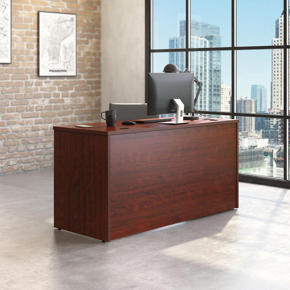 Classic Cherry Engineered Wood 60" Commercial Office Desk