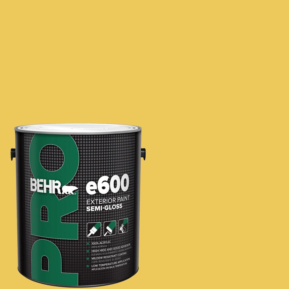 1 gal. #390B-6 Citrus Zest Semi-Gloss Exterior Paint price history on PriceWatchPro