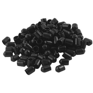 Rebar Protector Cover PVC Flexible Round End Caps (80-Piece)