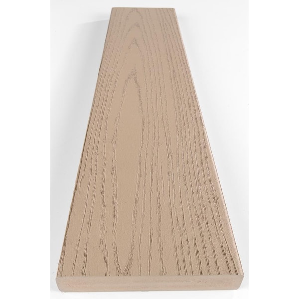 TimberTech Advanced PVC Harvest 5/4 in. x 6 in. x 20 ft. Square