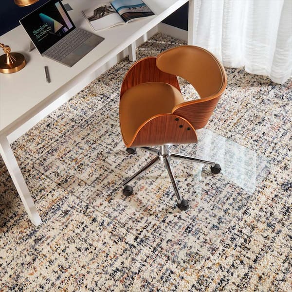 Carpeted surface chair mats on sale for hard floors