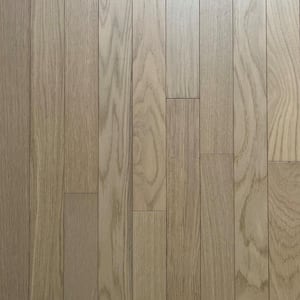 Take Home Sample - White Sands Oak 3/8 in. T x 3 in. W x 12 in. L Wire Brushed Engineered Hardwood Flooring